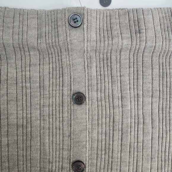 ATM Anthony Thomas Melillo Merino Wool Ribbed Mini Skirt Women's Size SP NWT - Picture 3 of 7